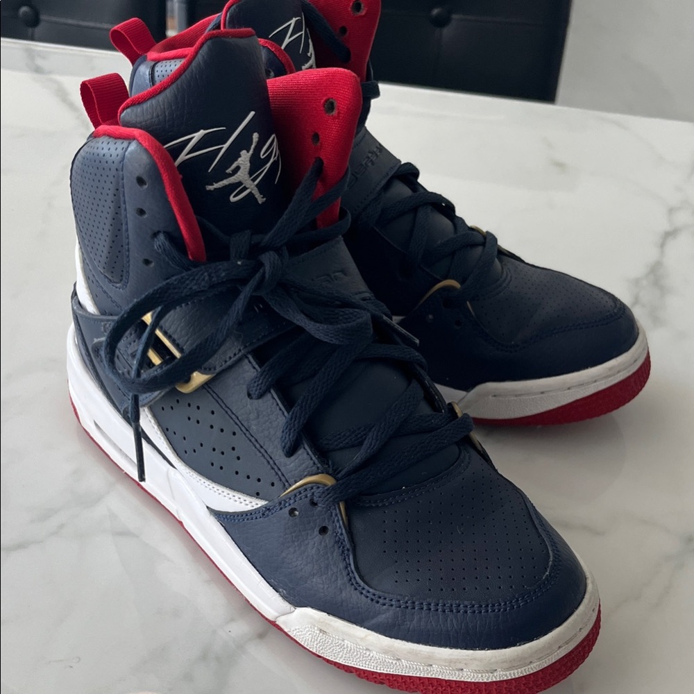 Jordan Flight 45 High GS Midnight Navy Sneakers